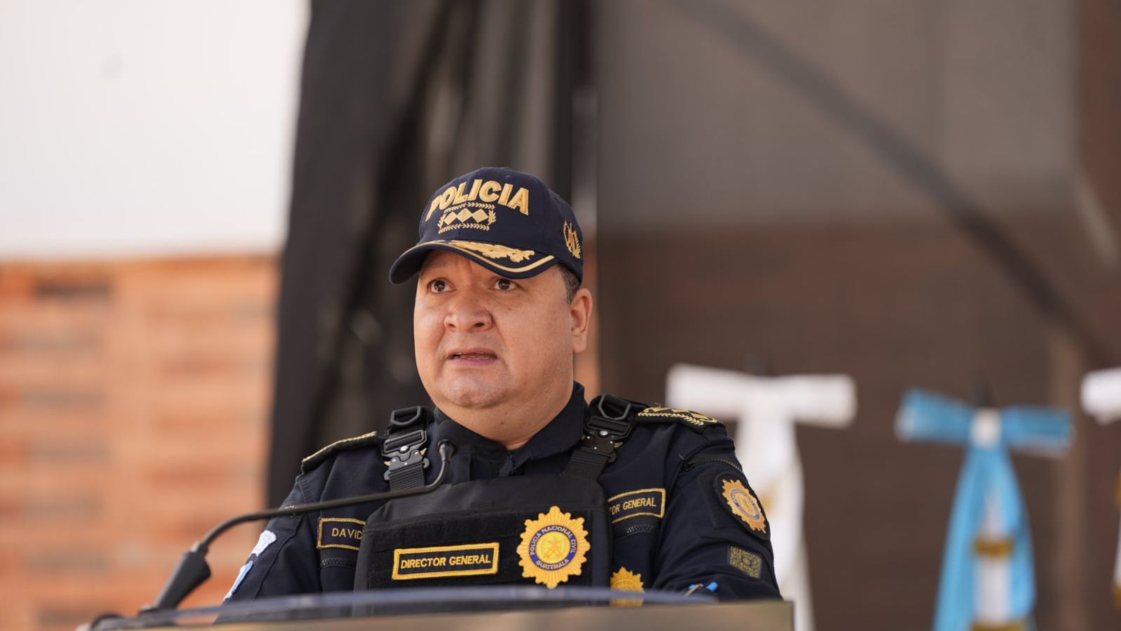 David Boteo, director de la Policía Nacional Civil.