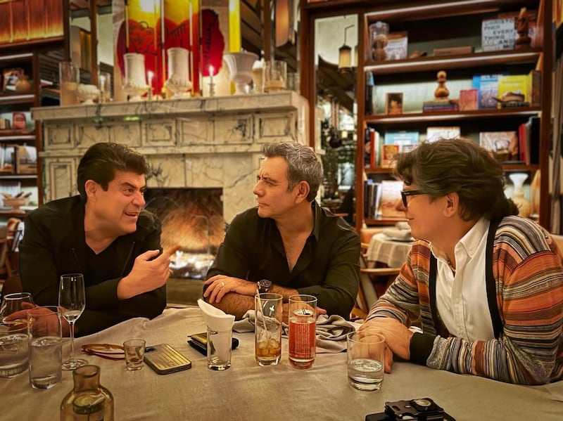 Sandarti se reunió recientemente con Jorge Van Rankin, más conocido como “Paco”, del programa “40 y 20”. Foto: Redes sociales.