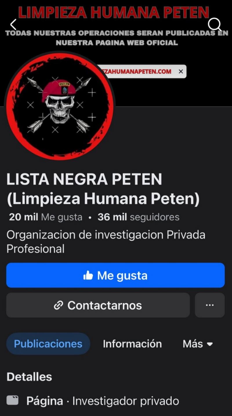 Se habrían atribuido el crimen del supuesto ladrón acribillado. (Foto: Captura de pantalla)