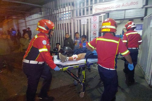 Balacera frente a torre de apartamentos en el Periférico deja un hombre herido