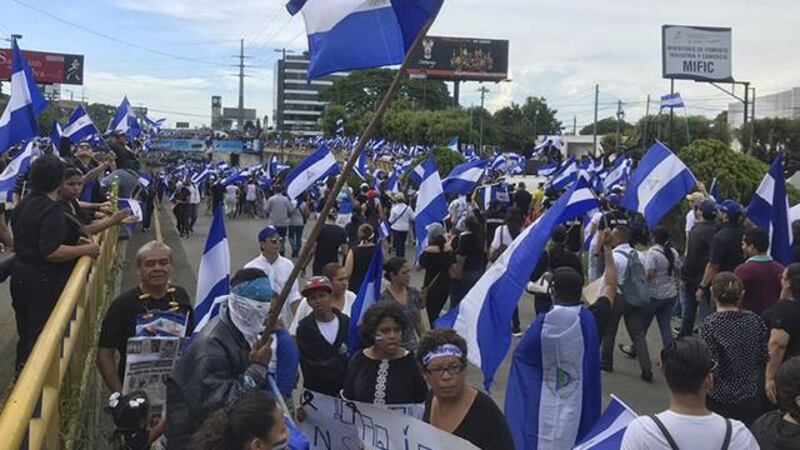 VIDEO. "Madres de Abril" realizan histórica marcha en Nicaragua pidiendo justicia
