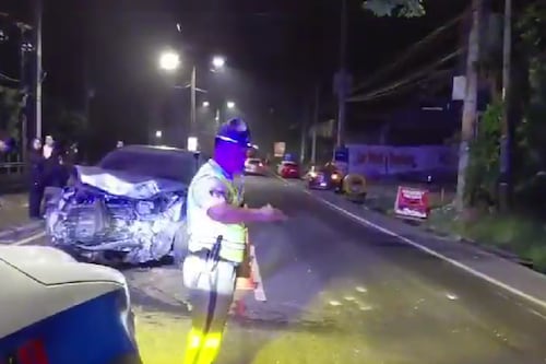 Aparatoso accidente en carretera a El Salvador deja vehículos destruidos
