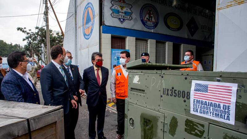 Guatemala recibe donación de EE. UU. para fortalecer atención por coronavirus