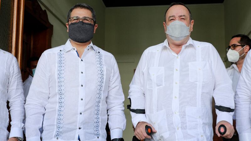 Río Motagua y efectos de "Eta", algunos temas que abordarán Giammattei y Hernández