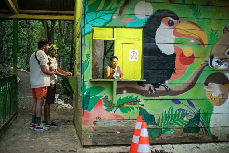 Parque Nacional Grutas de Lanquín. Foto: Conap