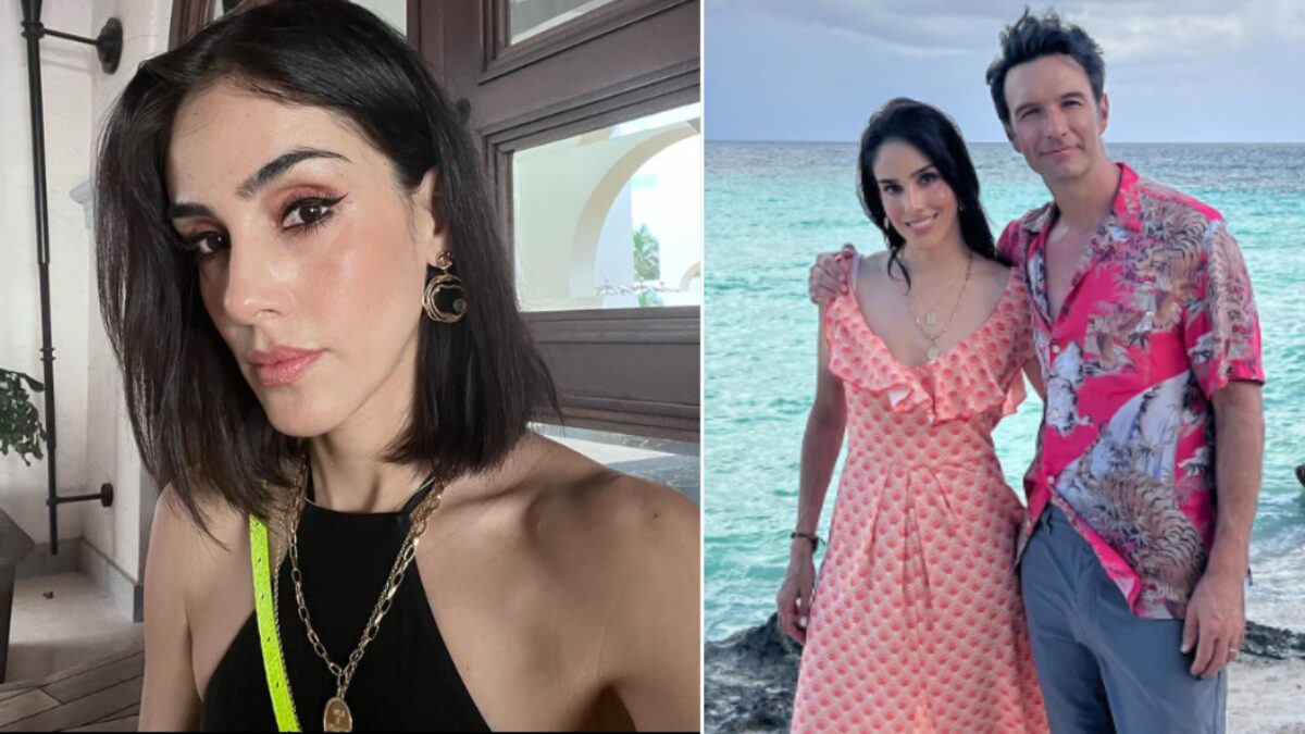 Sandra Echeverría se mostró fuerte.