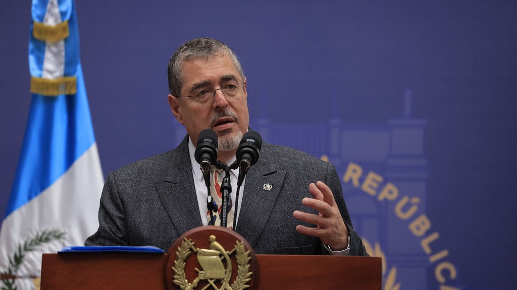 El presidente, Bernardo Arévalo, explicó los motivos de la denuncia.