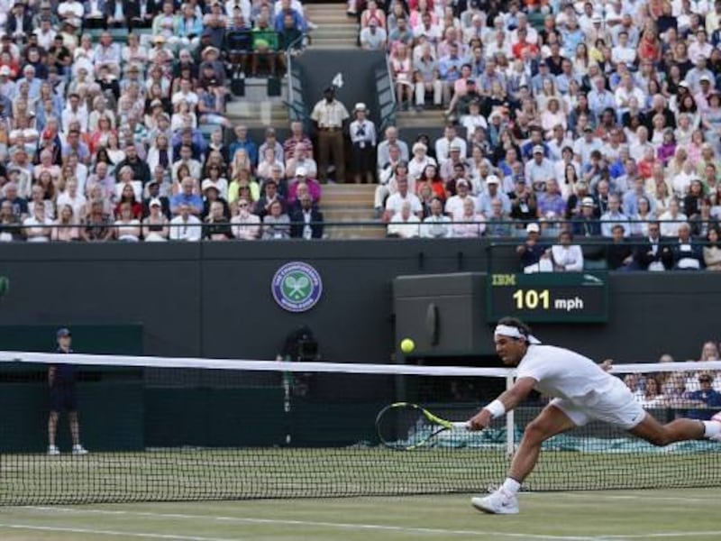 Rafael Nadal y Gilles Müller protagonizan una épica batalla en Wimbledon