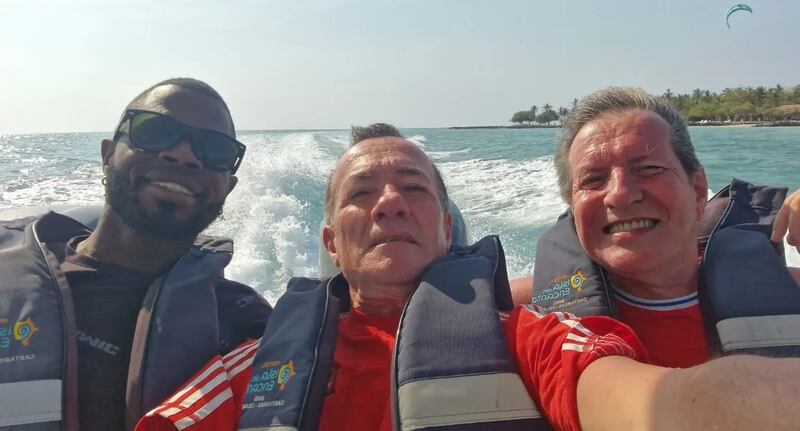 Paul Longworth y Albert Alfonso. (Foto: Redes sociales)
