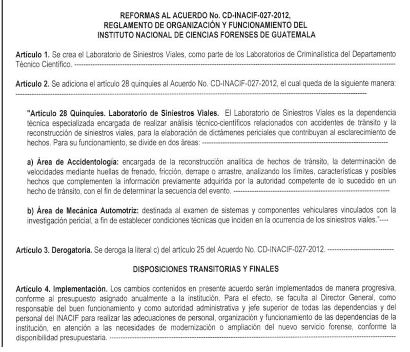 Laboratorio de Siniestros Viales