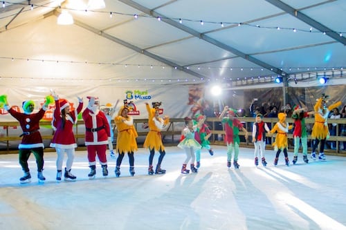 ¡Este fin de semana! Mixco se llena de magia navideña con la apertura de su pista de hielo