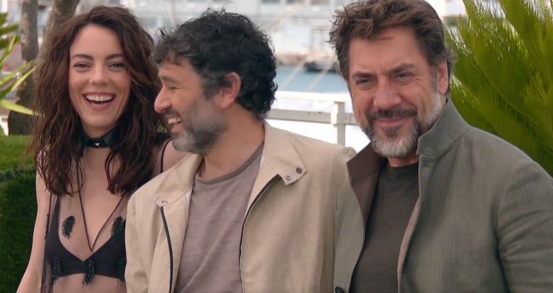 El actor español Javier Bardem, de 57 años, está en el festival de cine presentando su má reciente película ‘El ser querido’. Foto: captuta de pantalla.