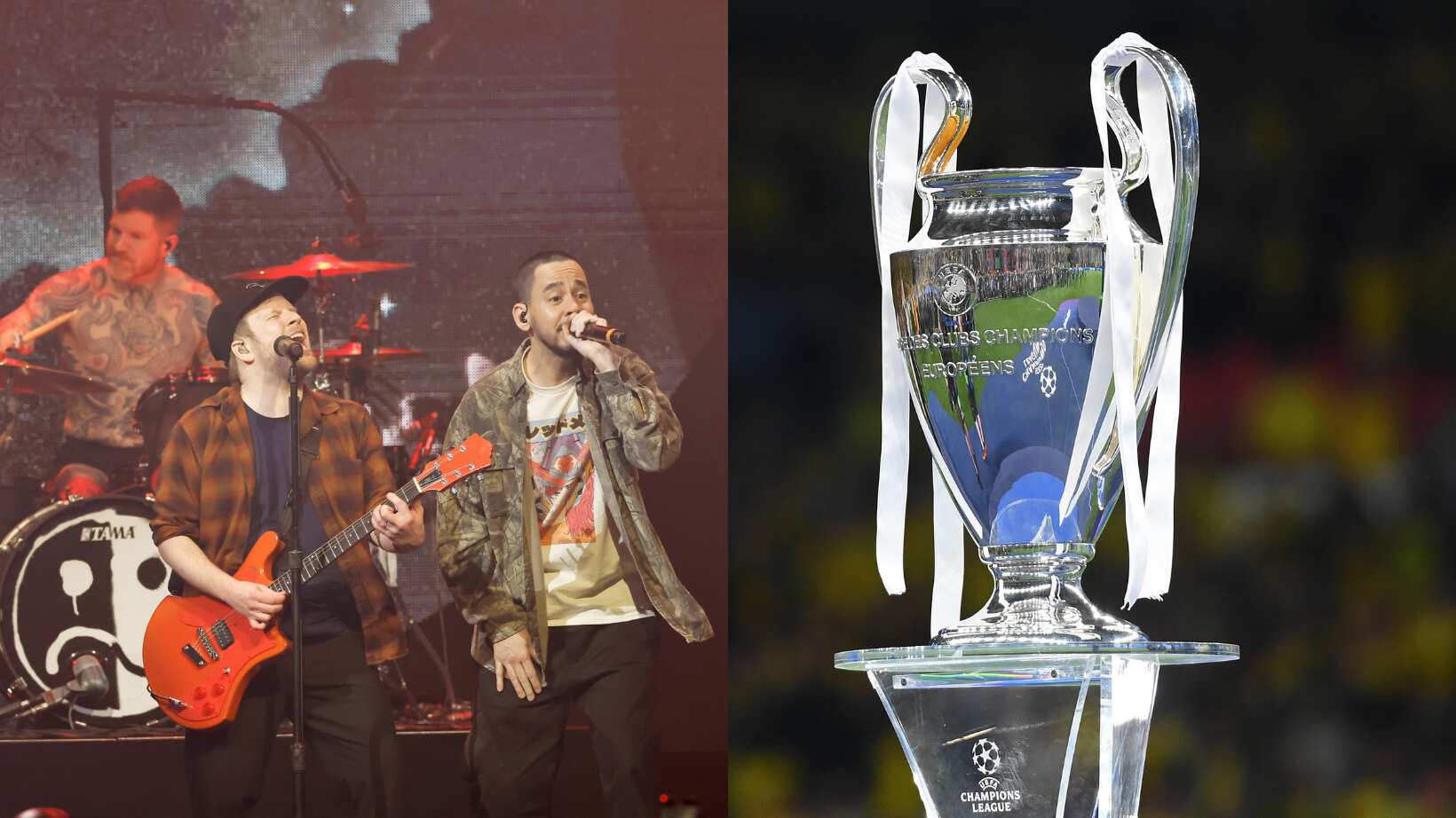 Linkin Park tocará en la final de la Champions League.