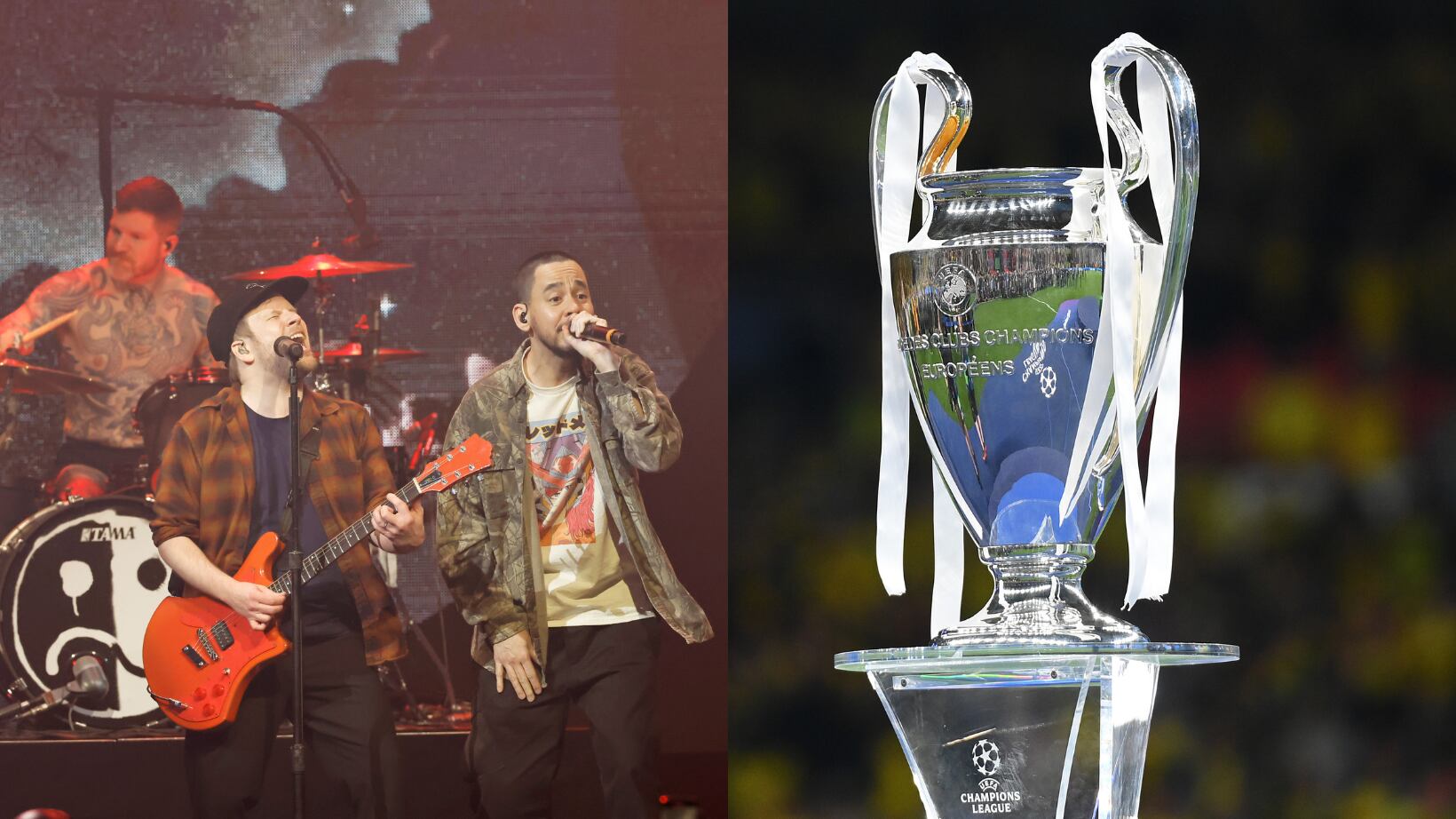 Linkin Park tocará en la final de la Champions League.