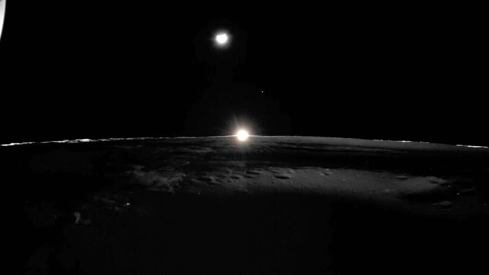 VIDEO. Así es una puesta de sol vista desde la Luna