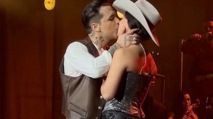 Christian Nodal y Angela Aguilar