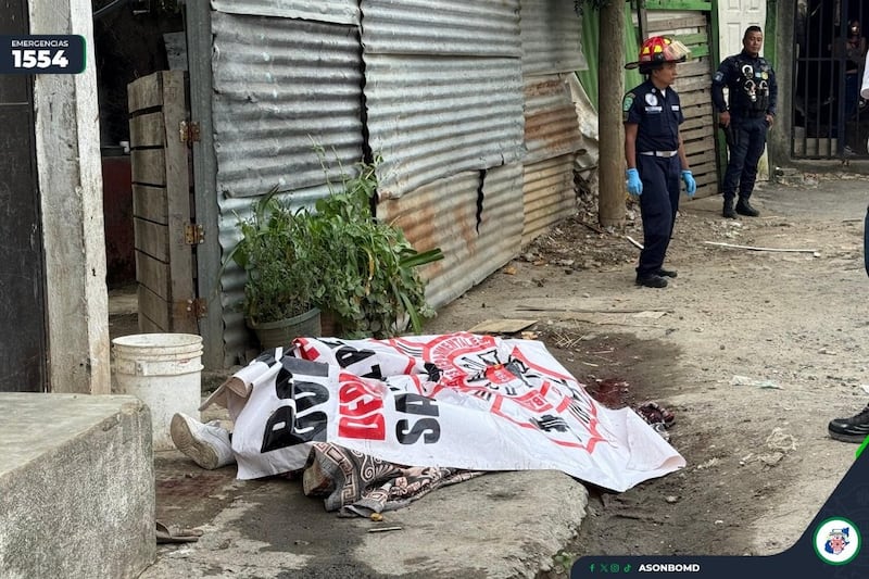 Incidente armado deja una persona fallecida. Foto: Bomberos departamentales.
