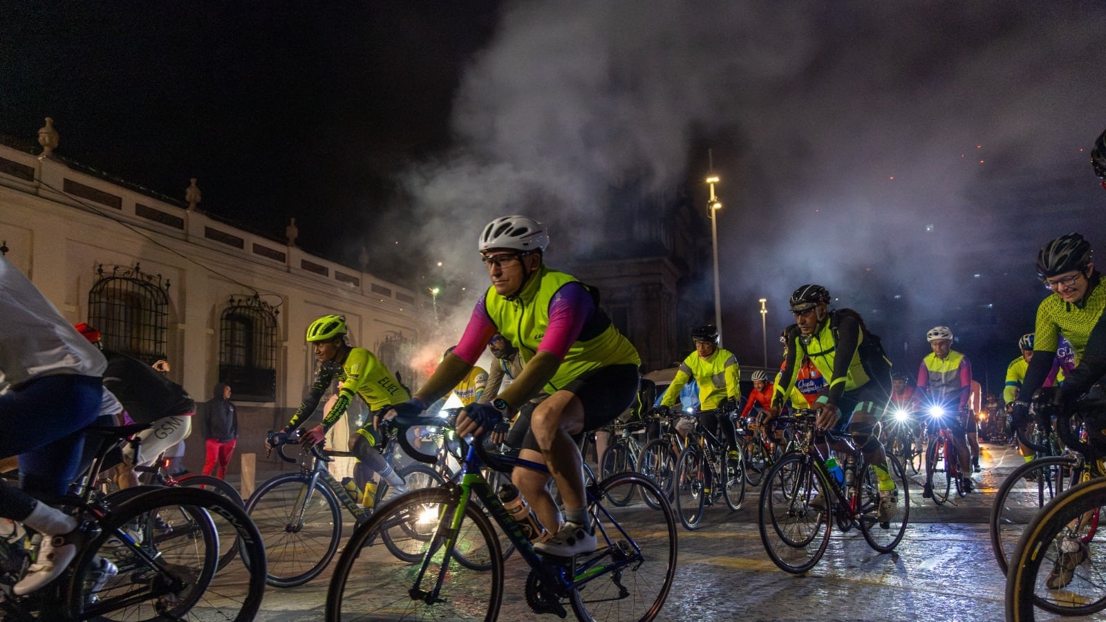 Miles de ciclistas participan cada año en la tradicional peregrinación hacia Esquipulas. Foto: Cortesía