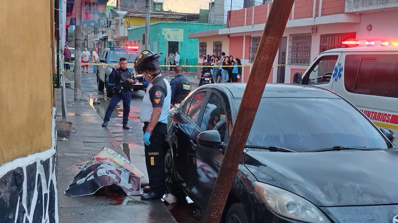 Ataque armado deja una persona fallecida en zona 6.