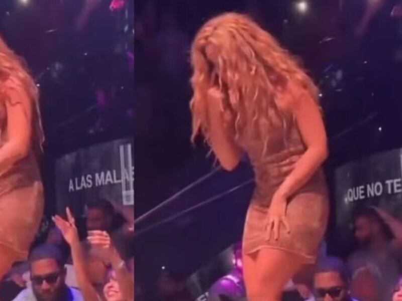 VIDEO. Hombre graba por debajo de la ropa de Shakira y esta es la reacción de la colombiana