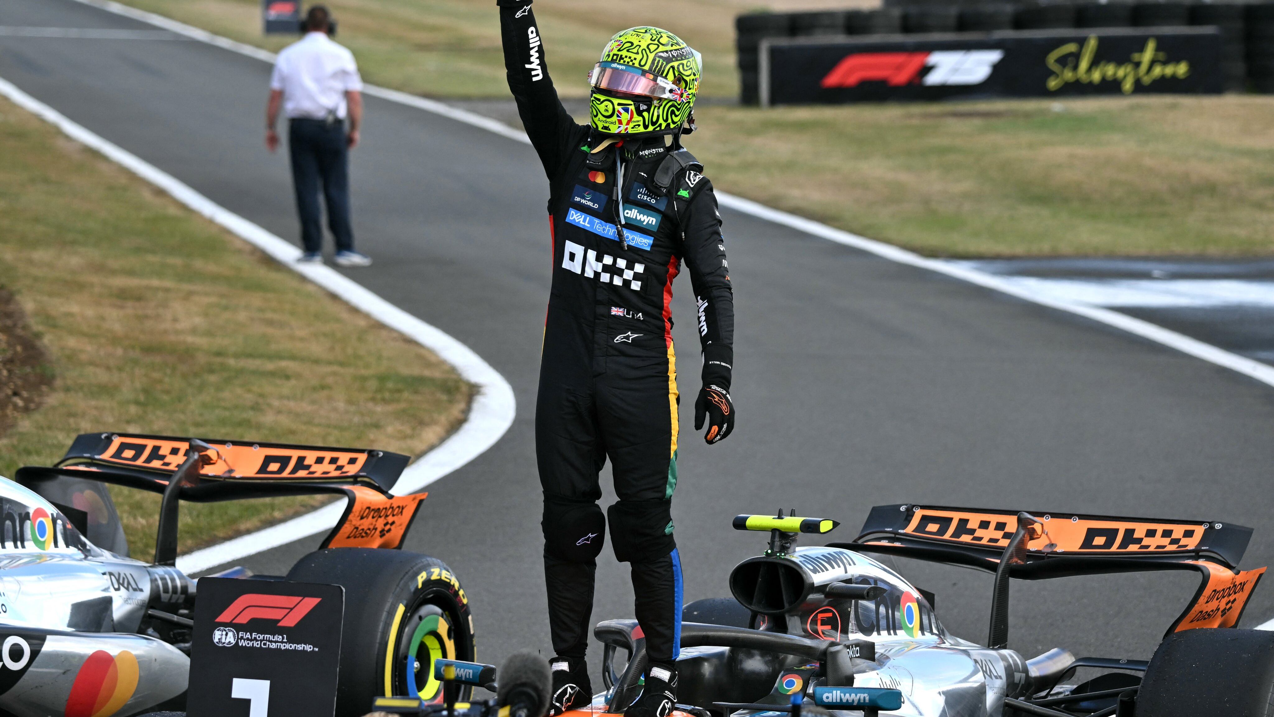 Lando Norris ganó por primera vez en Silverstone.