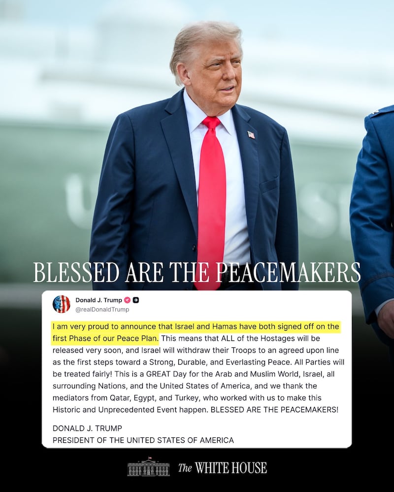 Donald Trump presidente de los EE.UU. Foto: RRSS