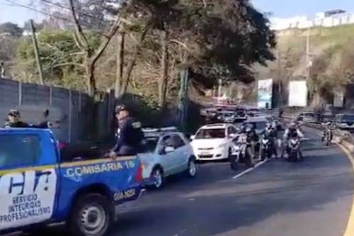 Carril cerrado en ruta Interamericana por motorista fallecido en accidente