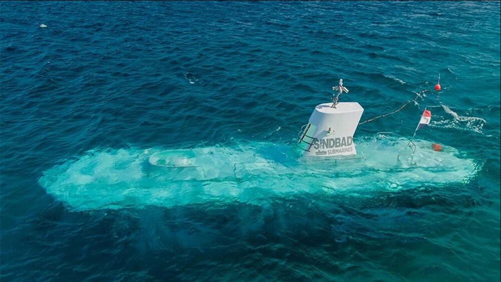 Se hunde un batiscafo de recreo con más de 40 turistas a bordo