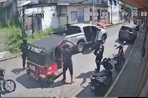 VIDEO. Momento en que agentes encubiertos capturan al narcotraficante “Nacho”