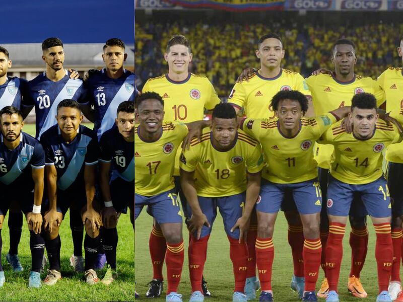 Todo listo para el choque amistoso entre Guatemala y Colombia en Estados Unidos