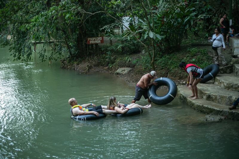 Parque Nacional Grutas de Lanquín. Foto: Conap