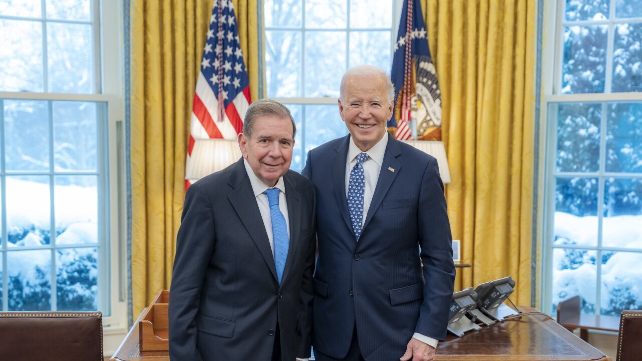 El líder opositor de Venezuela, quien reclama haber derrotado al presidente Nicolás Maduro en las elecciones del año pasado.