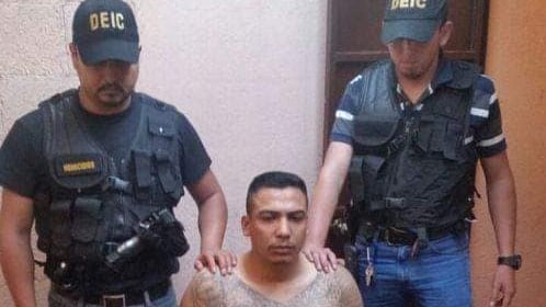 Jairo Noé Chocón Teque, señalado de matar a golpes a un niño de cuatro años.