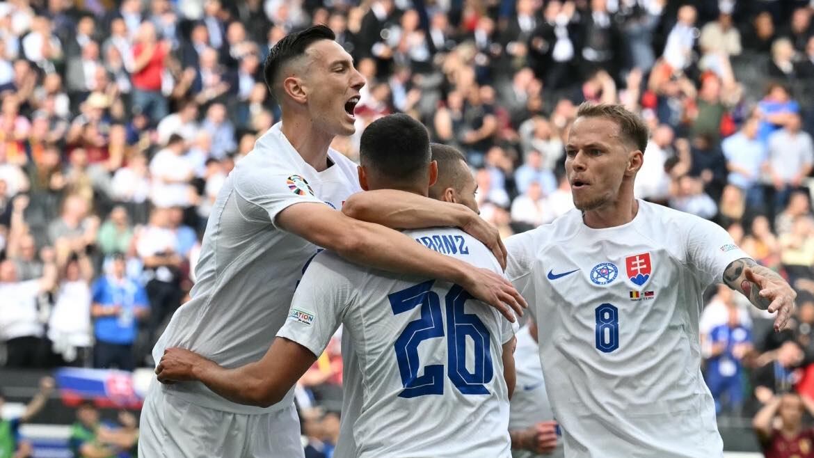¡¡Eslovaquia vence a Bélgica!!