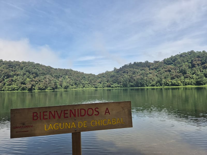 En la Laguna de Chicabal, no se puede nadar, ya que es considerada un espacio sagrado.