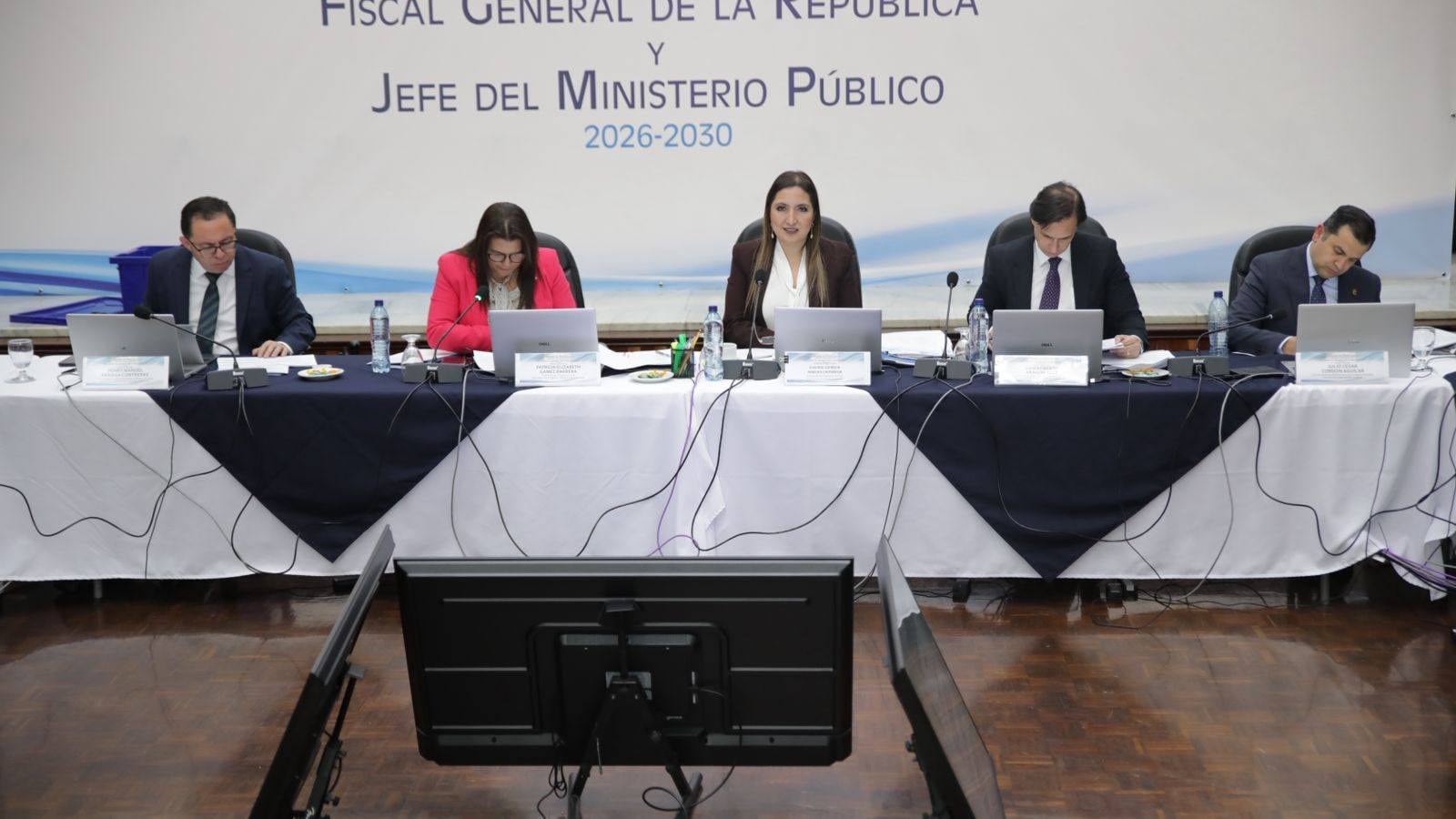 La Comisión de Postulación del Ministerio Público es presidida por la magistrada Claudia Paredes.