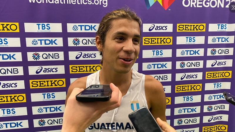 Luis Grijalva espera abrir el camino para más atletas guatemaltecos