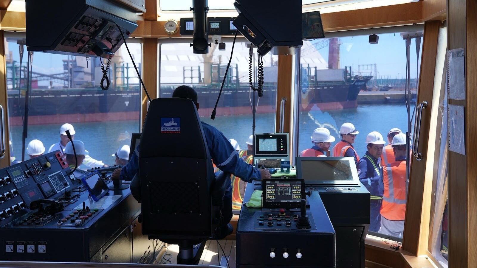 Visita de integrantes del Cuerpo de Ingenieros del Ejército de los Estados Unidos.