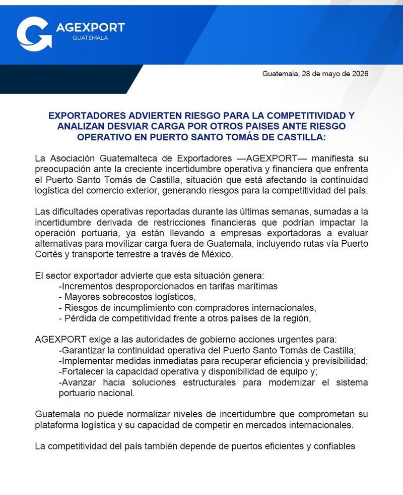 comunicado