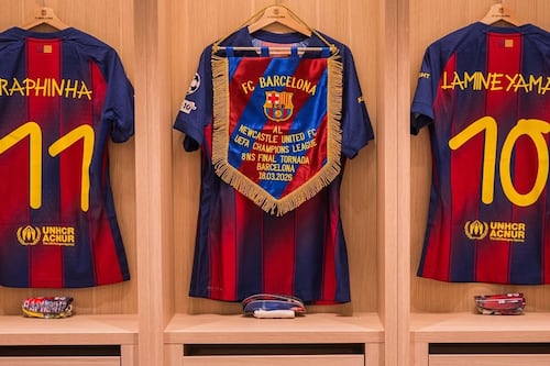 La increíble historia detrás de los dorsales virales que lució el Barcelona