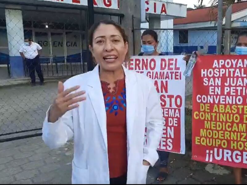 VIDEO. Médica alza la voz ante el desabastecimiento en hospitales