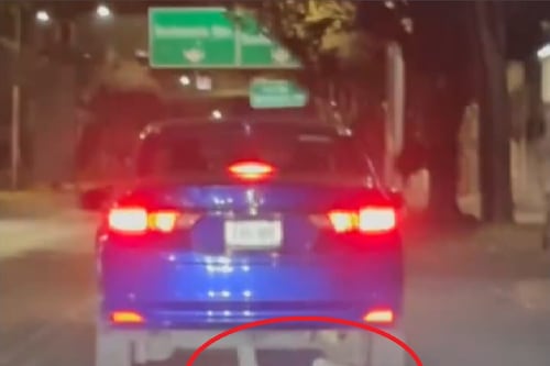 Esto se sabe sobre la conductora que arrastró a un motorista bajo su vehículo hasta matarlo en México