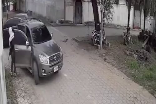 Surge nuevo video del comando armado en Los Amates, Izabal