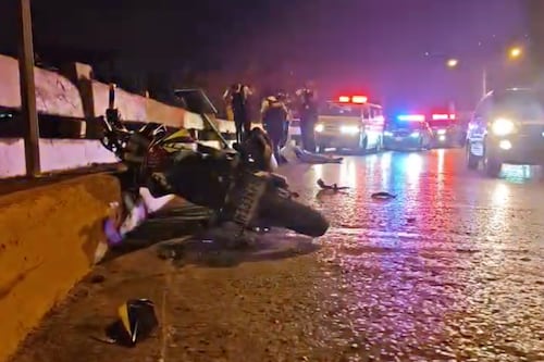 Roberto Carlos, el hombre fallecido en accidente en puente La Castellana