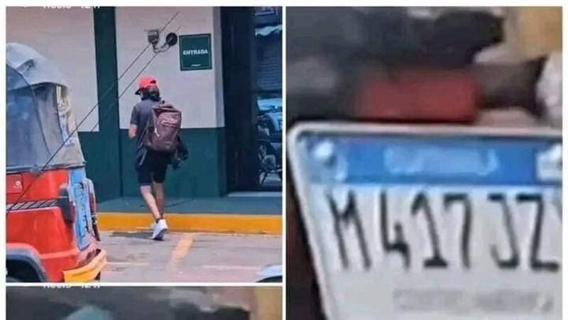 Un mototaxi habría llevado a Farruko Pop a su destino final; en redes identifican al supuesto conductor