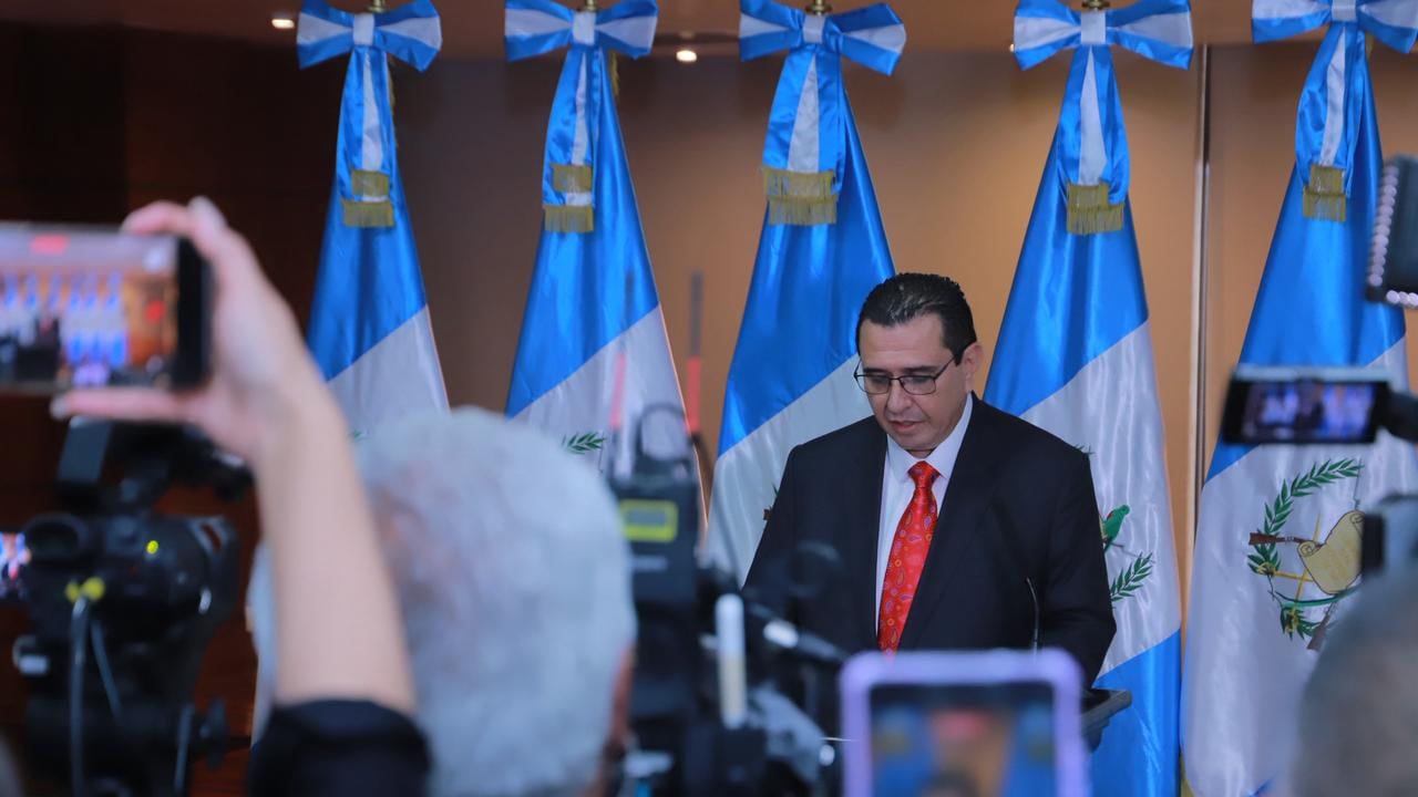 Gabriel García Luna asume como fiscal general del MP. Foto: MP
