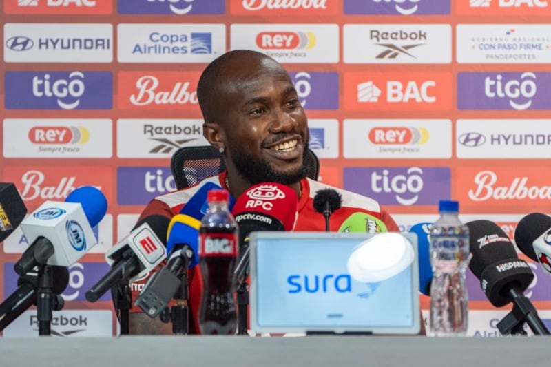 El atacante Cecilio Waterman, de 34 años, de Panamá.