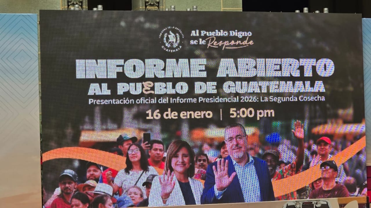 El presidente Bernardo Arévalo prepara su segundo informe de gobierno.