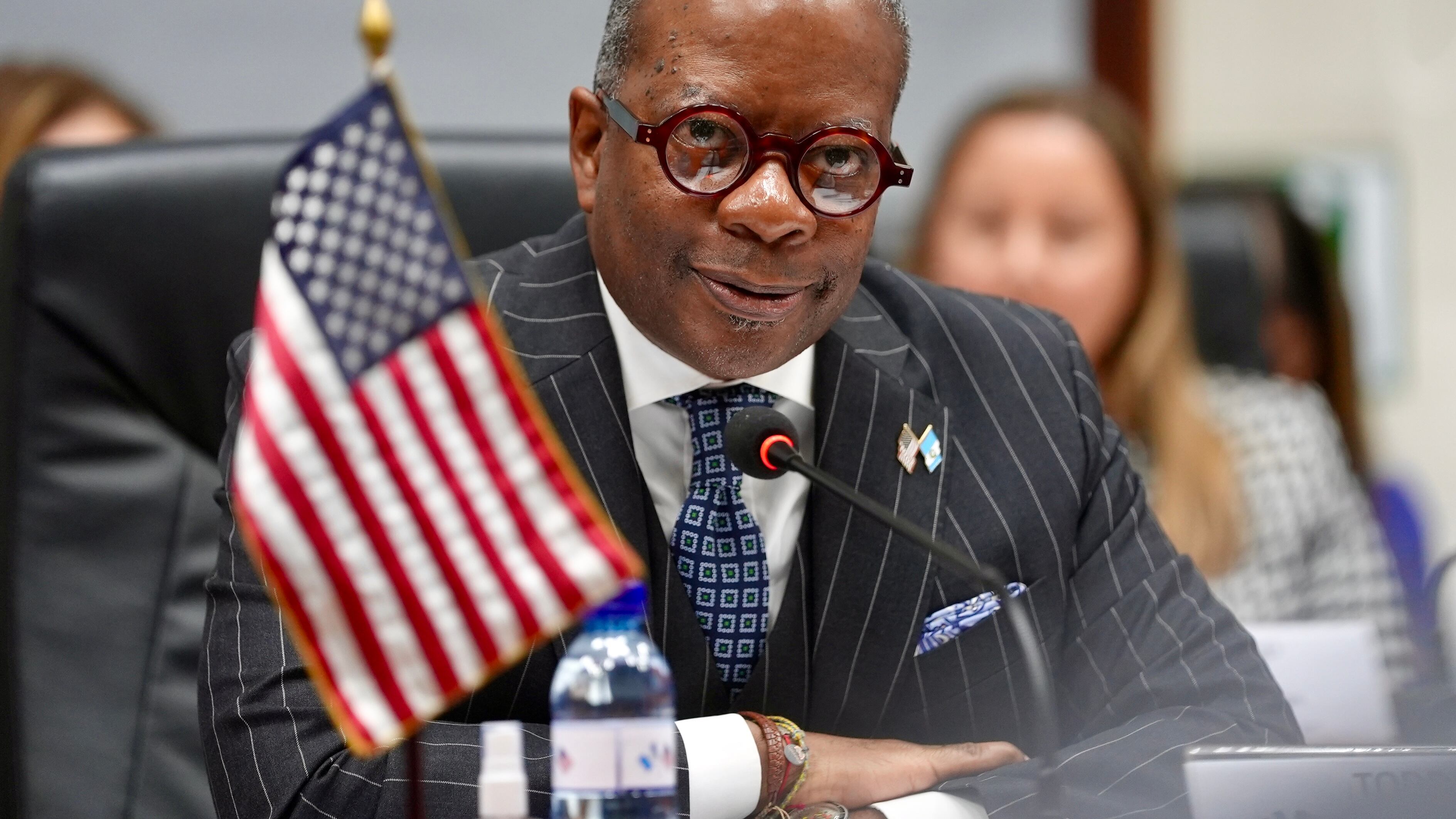 El ex embajador de los Estados Unidos en Guatemala, Todd D. Robinson, encabeza la delegación. Foto Departamento de Estado.