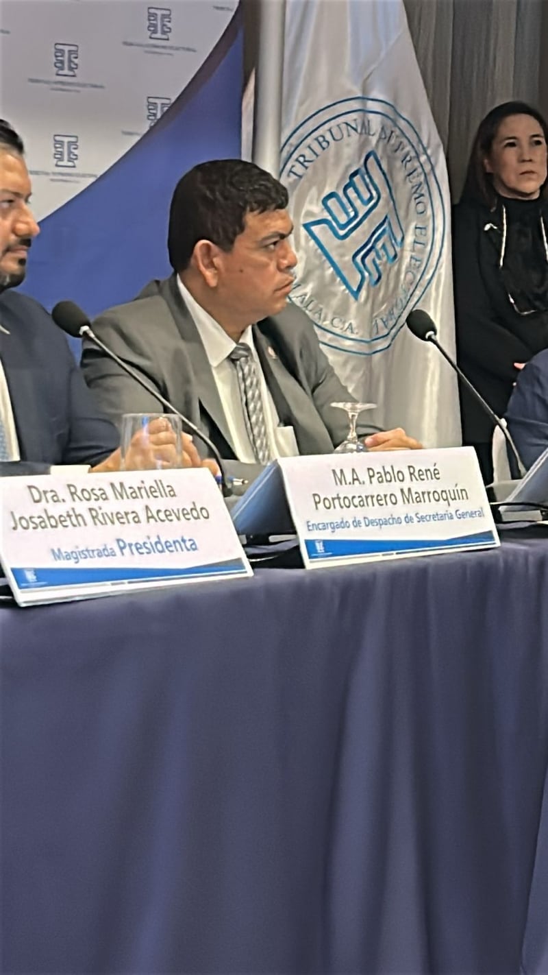 El magistrado Mario Alexander Velásquez Pérez